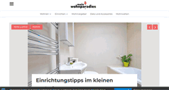 Desktop Screenshot of meinwohnparadies.de